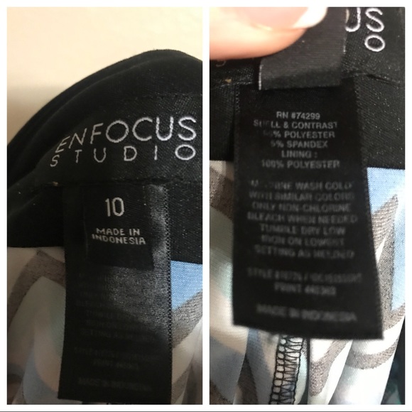 Chevron dress - Picture 2 of 2